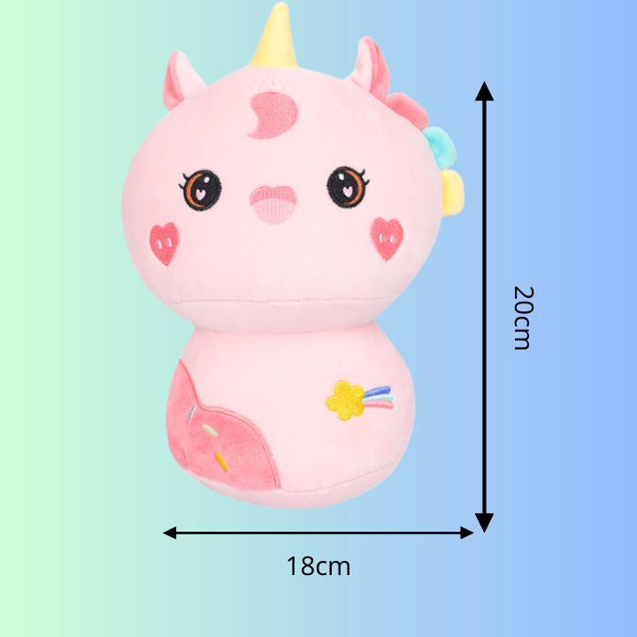 Frooneys Bibi - Kawaii Musheys plushie knuffel - Eenhoorn Plush - 20 cm