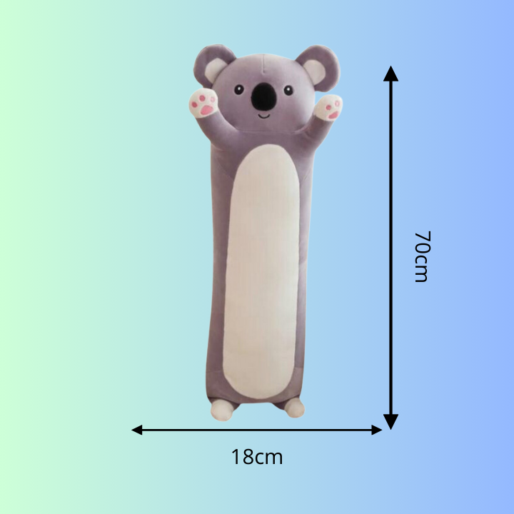 Frooneys Buffy- Slanke plushie knuffel kussen - Kawaii Plushie Koala Huggey - 70cm