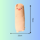 Frooneys Pablo- Fat Huggey plushie knuffel kussen - Kawaii Plushie Varken Knuffelkussen - 70cm