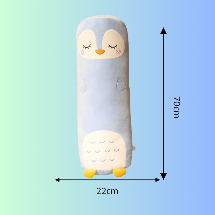 Frooneys Patrick - Fat Huggey plushie knuffel kussen - Kawaii Plushie Pinguïn Knuffelkussen - 70 cm