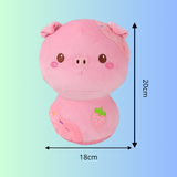 Frooneys Pibo - Kawaii Musheys plushie knuffel - Varken Plush - 20cm