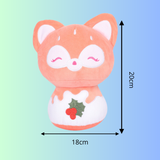 Frooneys Pien - Kawaii Musheys plushie knuffel - Vos Plush - 20cm