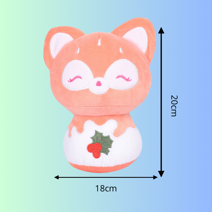 Frooneys Pien - Kawaii Musheys plushie knuffel - Vos Plush - 20cm