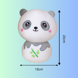 Frooneys Poppy - Kawaii Musheys plushie knuffel - Panda Plush - 20cm