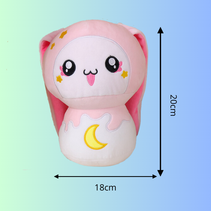 Frooneys Ribbi - Kawaii Musheys plushie knuffel - Konijn Plush - 20cm