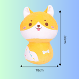 Frooneys Timmi - Kawaii Musheys plushie knuffel - Hond Plush - 20cm